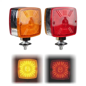 Feux de position latéraux ambrés de <span class=keywords><strong>remorque</strong></span> feu arrière Led feux arrière de voiture double feu de position latéral Led pour <span class=keywords><strong>remorque</strong></span> de camion - Product Image 1