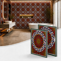 Panel Dinding SPC Cetak 3D Tahan Air, Panel Dinding Dekoratif untuk Dinding TV, Ruang Perhotelan, dan Interior Rumah