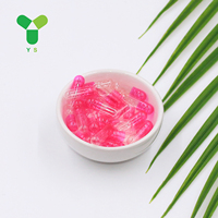 YS Wholesale Fabricant de capsules vides naturelles végétariennes HPMC de qualité pharmaceutique, solubles dans l'estomac, avec logo personnalisé