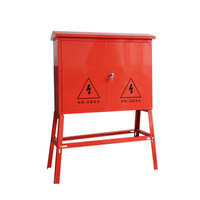 Caja de Distribución de Energía de Primera Calidad para Exteriores, Impermeable, para Obras de Construcción, Conjunto Completo, Suministro de Energía Temporal de Pie