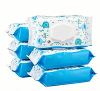 Lingettes pour bébé biodégradables, écologiques, non parfumées, épaisses, bon marché, OEM