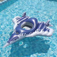 Nouveau flotteur gonflable en PVC pour parents et enfants avec pistolet à eau, bouée anti-retournement pour enfants, jouet aquatique d'été pour 1 ou 2 personnes