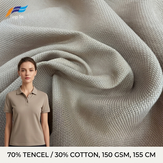 Hot Sale 8831 155cm 75GSM Lyocell Eco-Friendly Woven Fabric for Women's Clothing Bags Shirts Trousers Suits
