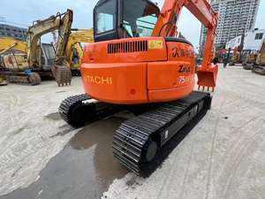 Pelles hydrauliques sur chenilles Hitachi EX ZX75 d'occasion au Japon Prix bon marché - Product Image 5