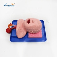 Maniquí de Entrenamiento para Intubación Neonatal, Tamaño Real, PVC, Vía Aérea Oral y Nasal, para Educación en Reanimación de Recién Nacidos, con Certificaciones CE, ISO, ROHS y CNAS