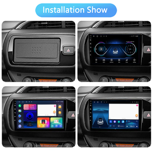 9inch <span class=keywords><strong>Android</strong></span> cảm ứng đầy đủ Wifi GPS Đặc biệt xe đài phát thanh Video Player cho TOYOTA vitz xp130 2014 2019 tay phải điều khiển - Product Image 2