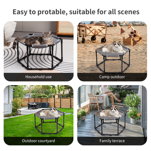 Nhà Máy Bán buôn tùy chỉnh handmade Trampoline nâng cao 30cm cấu trúc ổn định tránh xa các bệnh da mèo võng ghế - Product Image 6