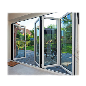 <span class=keywords><strong>Porte</strong></span> <span class=keywords><strong>de</strong></span> <span class=keywords><strong>garage</strong></span> électrique pliable industriel, Double glaçure résistant au feu, pliable, à l'extérieur, pour patio - Product Image 1