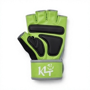 Gants de fitness KLTW INT'L K4 demi-doigts légers (0,5 kg) en néoprène avec sangle de poignet réglable pour musculation et entraînement en salle de sport, unisexe - Product Image 1