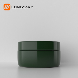 10g 20g 40g 60g 녹색 뚜껑이있는 젖빛 PP 화장품 빈 바디 크림 병