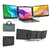 Ordinateur de jeu portable léger de 14 pouces IPS FHD affichage double écran Extension Type C Interface accessoires de jeu