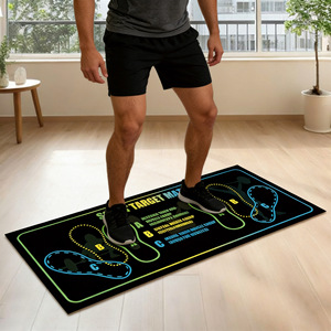 Diatomaceous Earth Exercise Mat 1.5 Cm Non-Slip Unisex Fitness Mat For Squat Push Up <b>Step</b> Workout Home <b>Gym</b> Use - Product Image 1