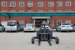 Transpaleta Eléctrica Chengli, Capacidad de Carga de 1 Tonelada, Longitud de Horquilla de 1200 mm, Uso en Pavimento Exterior, Operación de Pie - Product Image 2