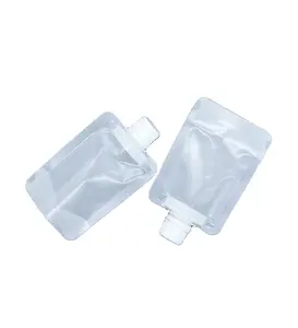 定制喷口袋哑光塑料直立袋食品包装化妆品样品包装袋10毫升30毫升