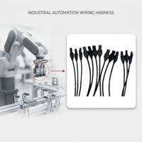 Kabel Konektor M12 2-12 Pin Tahan Air IP67 untuk Sensor Industri & Sistem Kontrol Otomasi