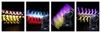 10R Pointe spot Wash 3 en 1 sharpy lyre 10R 280W haz de luz con cabezal móvil