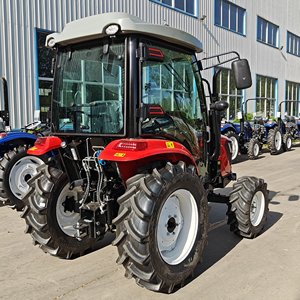 Tracteur à roues de 70 CV avec valve de rétrocaveuse et boîte de vitesses 8+2 CE ROPS Cabine - Product Image 5
