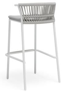 Bộ bàn ghế ngoài trời bằng mây nhôm, ghế quầy <span class=keywords><strong>bar</strong></span>, bàn và ghế sân vườn, ghế đẩu, đồ nội thất quán <span class=keywords><strong>bar</strong></span> cho khu nghỉ dưỡng, khách sạn thương mại - Product Image 5