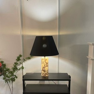 <b>Table</b> <b>Lamp</b> Modern Minimalist Marble <b>Base</b> E27 LED Light Source Switch Control Bedroom Living Room Decor - Product Image 2