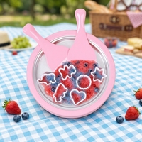 Machine à glace roulée écologique la plus vendue pour des coupes glacées instantanées et des yaourts glacés faits maison
