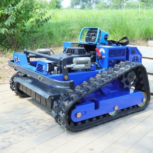 Tondeuse à gazon autotractée industrielle thermique 550 mm, moteur 4 temps 224 cm³, télécommandée, 1500 m/h, garantie 3 ans - Meilleures ventes - Product Image 3