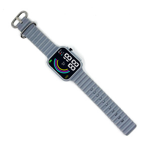 นาฬิกาข้อมือสำหรับผู้ชาย, นาฬิกาดิจิทัลกันน้ำทันสมัยหน้าจอสัมผัสทัชสกรีนสำหรับเด็ก - Product Image 6