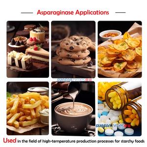 Contenuto di acrilammide riducente dell'enzima asparaginasi utilizzato nei processi di produzione ad alta temperatura per alimenti amidacei più sani - Product Image 4
