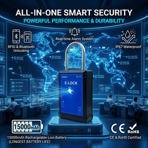 Serratura Intelligente Certificata AEO con Sblocco Remoto per Porte in Acciaio Inox/Acciaio, Soluzione di Trasporto Multimodale con IP e Archiviazione Cloud - Product Image 3