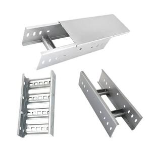 Système de chemins de câbles extérieurs pour centrales électriques, hauteur 130 mm, en alliage d'aluminium, type échelle et chemin de câbles - Product Image 1