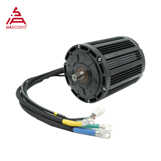 QS MOTOR D138A-100 PMSM 72V 6000W Mid Drive Motor Hall Version High-efficiency for Electric Motorcycle