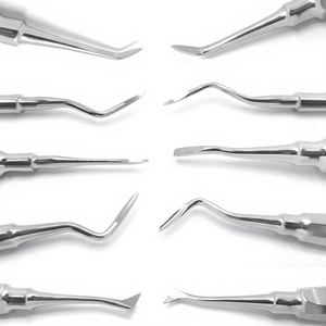 Elevadores Dentales Certificados CE, Rectos y Curvos, Instrumentos de Extracción Dental, Elevador Dental de Calidad Alemana - Product Image 1