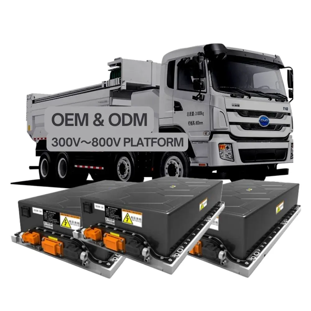 Brogen 커스터마이징 600V 280kWh 전기 대형 트럭 리튬 이온 배터리 고고도 작업 환경