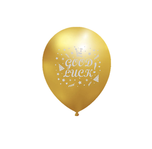 Ballon en latex or et argent de 12 pouces, tendance et de qualité, pour la décoration de fêtes (entreprise, retraite, école, saison des diplômes) - Product Image 3