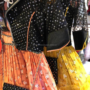 Vestido de algodón estampado con bolsa y gafas, vestido de bebé con monedero - Product Image 6