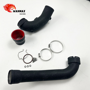 铝制涡轮增压管适用于宝马 G20 B58 Gen2 3.0T 和丰田 A90 Supra B58 发动机升级冷空气进气增压管 - Product Image 3