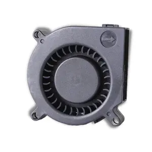 High speed centrifugal brushless 12v 24v 75mm dc cooling 75X75X30mm air blower fan