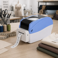 En stock MASUNG MS-1740C Imprimante thermique à découpe automatique 300 DPI 60 mm pour étiquettes de vêtements personnalisées résistantes à l'eau Interface USB