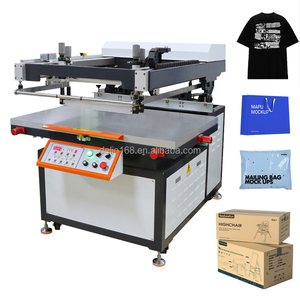 Độ chính xác cao màu duy nhất bán tự động màn hình in ấn bàn làm việc xiên cánh tay máy in nhãn cho giấy phim PCB Điều kiện Mới - Product Image 4