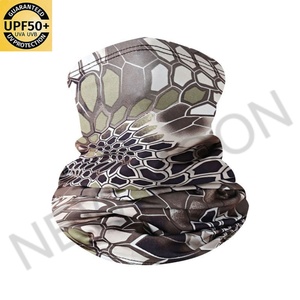 Pañuelo de camuflaje con protección solar para exteriores, máscara de cuello para pesca, ciclismo, toalla facial mágica, protector de cuello deportivo de malla transpirable - Product Image 3
