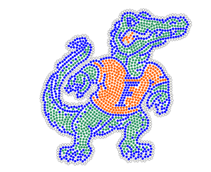 Tùy chỉnh kim cương hotfix chuyển pha lê vải cho DIY quần áo long lanh embellishments - Product Image 1