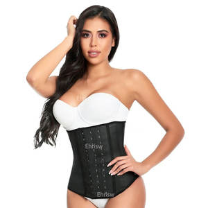 Exposé <span class=keywords><strong>Latex</strong></span> taille formateur corps Shaper ceinture sculptant Corset Gaine amincissante <span class=keywords><strong>Latex</strong></span> ventre Tuck taille Cincher femmes minces - Product Image 5