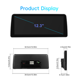 Autoradio Android Podofo 12.3 ''6 + 128G pour <span class=keywords><strong>BMW</strong></span> All Series 8 Core Wireless <span class=keywords><strong>CarPlay</strong></span>/Android Auto/GPS/WiFi/IPS/Autoradio en gros - Product Image 5