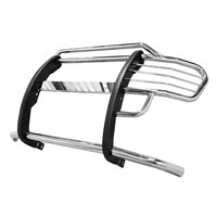 Chine Usine 304 Pare-chocs avant en acier inoxydable Bull Bar Nudge Bar pour Toyota Revo Vigo