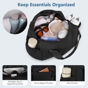 Waterproof Airline Approved Carry on Sports Luggage <b>Backpack</b> Casual Daypack Carry on Overnight Gym Duffle Bag - Product Image 4