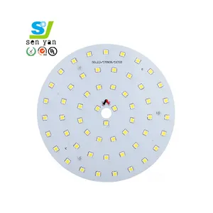 150W 12W Rgbw buzdolabı yuvarlak doğrusal Led ışık modülü sürücü Pcb T8 Led plakaları Cree Led devre kartı Pcb Gerber ile