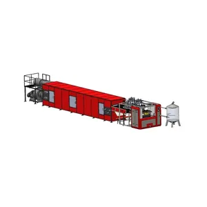 AS 2000 YTM Semi Thermoforming Egg <b>Tray</b> Machine Recycled <b>Paper</b> Pulp Molded Packaging Production Line - Product Image 1