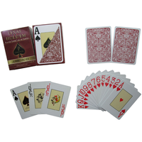 High-End-Plastiks piel karten für Werbe pokerspiele