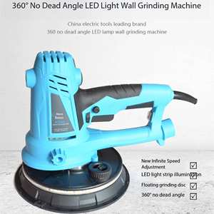 <span class=keywords><strong>Ponceuse</strong></span> à plâtre électrique portative Burley 750W DIY <span class=keywords><strong>Girafe</strong></span> 180mm avec aspiration - Product Image 2