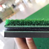 Tapis d'entraînement de golf 3D pour extérieur, tapis de frappe de golf 1500x1500mm, épaisseur 35mm, vente chaude