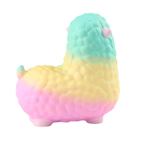 Cute Sheep <b>Squishy</b> Toy Soft Slow Rebound Plastic Promotional Gift For Kids And Adults With Custom Logo Printing - Product Image 3